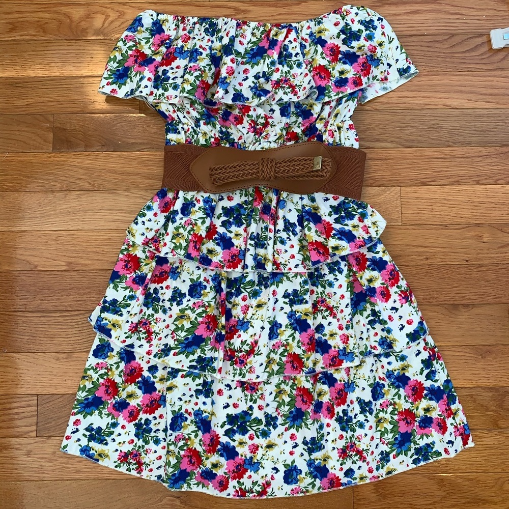 Beautiful 579 flowered dress